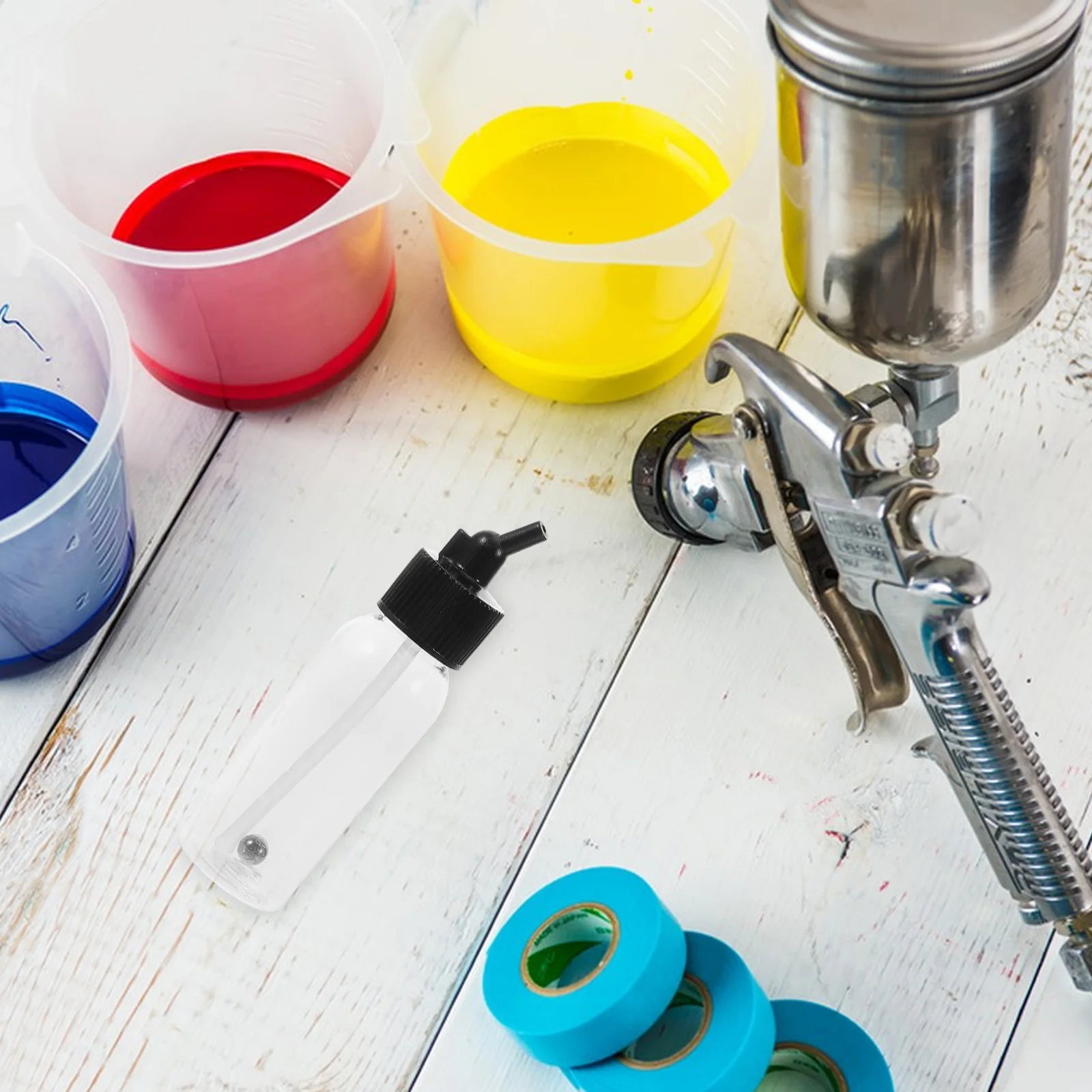 10pcs Airbrush Bottle 30Ml Plastic Sealing Paint Container Reusable Pigment Cup Dismountable Spray Color Holder Down-Suction
10pcs Airbrush Bottle 30Ml Plastic Sealing Paint Container Reusable Pigment Cup Dismountable Spray Color Holder Down-Suction
