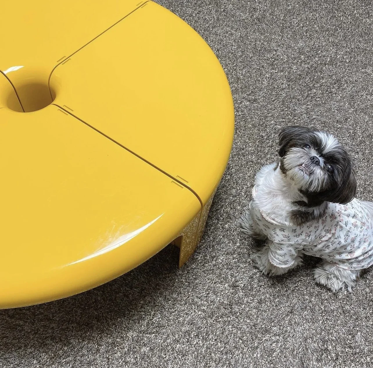 Acrylic combination coffee table cartoon splicing children's plastic medieval round table
Acrylic combination coffee table cartoon splicing children's plastic medieval round table