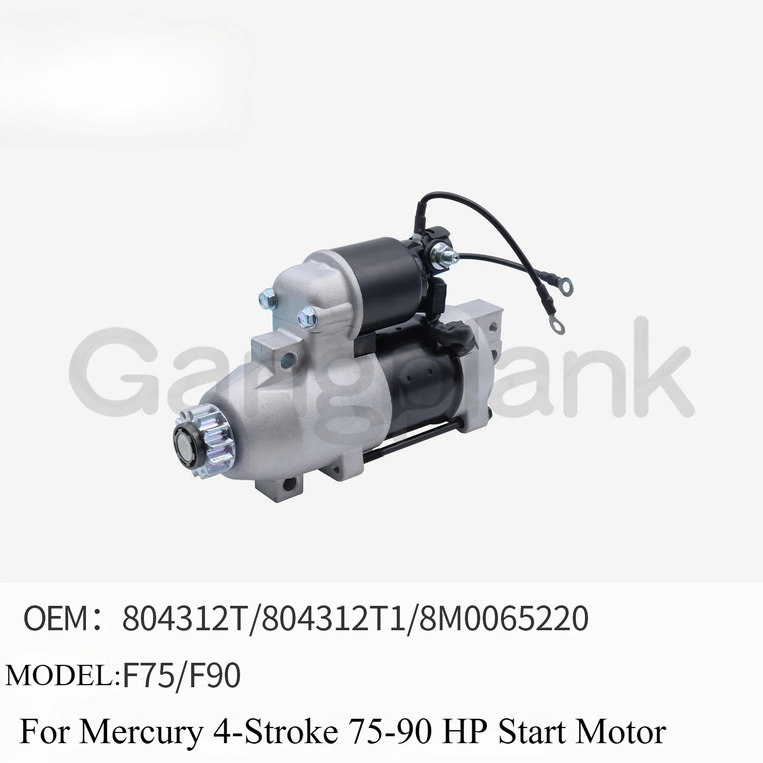 804312 Т 804312 Т1 8М 0065220 Стартер для 4-тактного подвесного пускового двигателя Mercury мощностью 75–90 л.с. F75 F90
804312 Т 804312 Т1 8М 0065220 Стартер для 4-тактного подвесного пускового двигателя Mercury мощностью 75–90 л.с. F75 F90