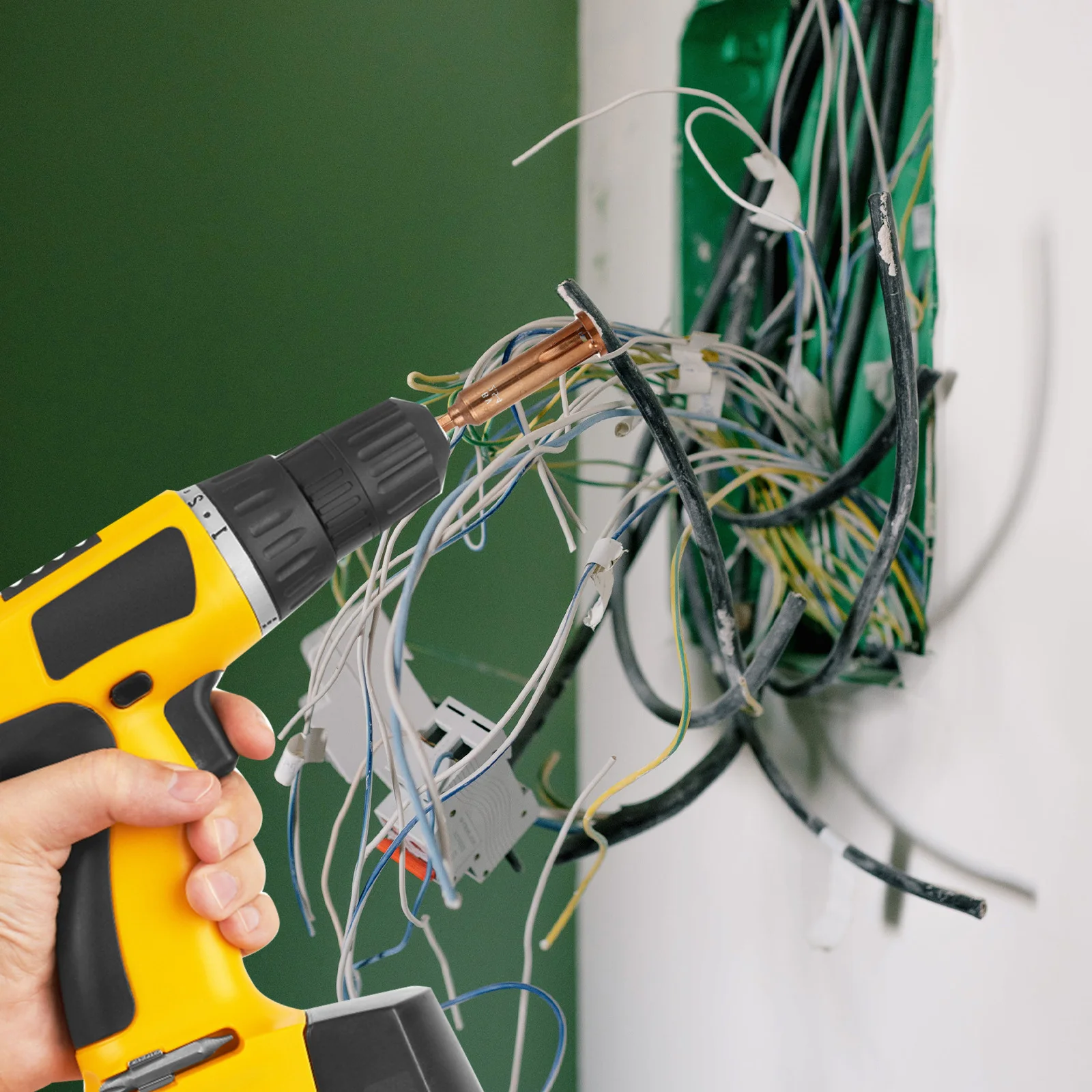 Connector Tool For Drill Golden 2.5Cm2 4Cm2 Cable Fastener Wire Simultaneously Wire Twisting Tool
Connector Tool For Drill Golden 2.5Cm2 4Cm2 Cable Fastener Wire Simultaneously Wire Twisting Tool