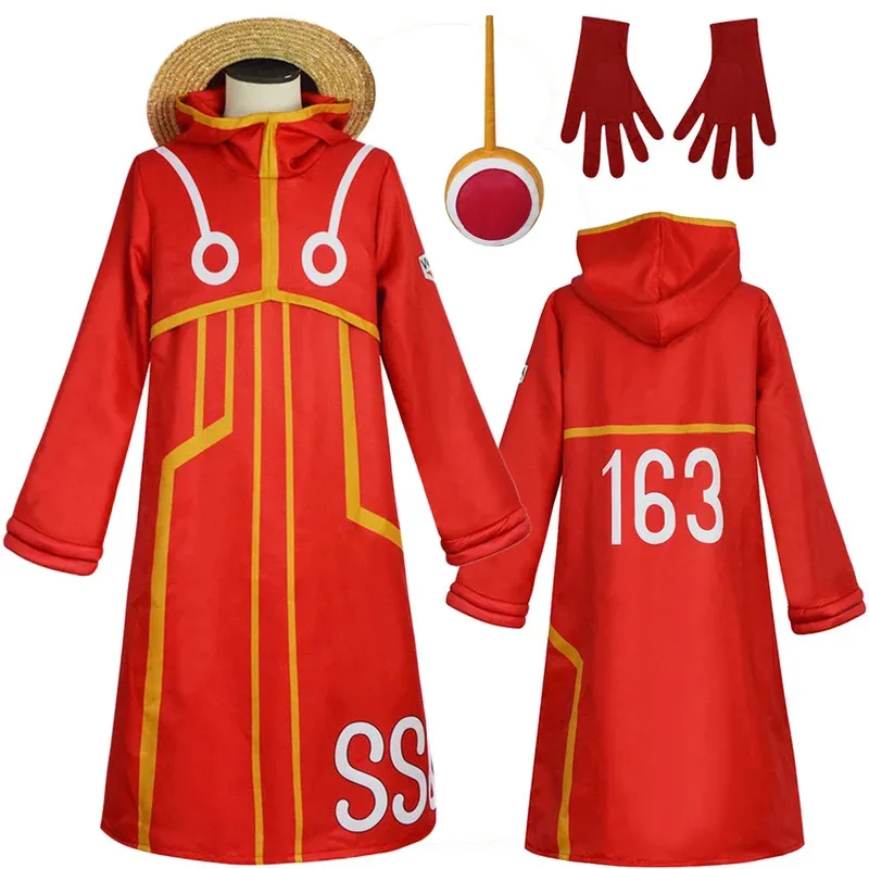 Egg Head Luffy Cosplay Fantasy Anime Pirate Cosplay Costume Disguise Adult Men Roleplay Halloween Carnival Party Clothes
Egg Head Luffy Cosplay Fantasy Anime Pirate Cosplay Costume Disguise Adult Men Roleplay Halloween Carnival Party Clothes