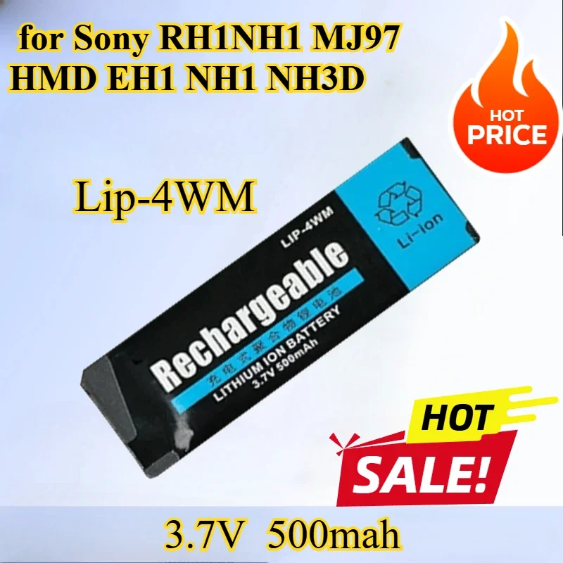 New 500mAh LiP-4WM Battery for Sony RH1NH1 MJ97 HMD EH1 NH1 NH3D for Battery Box
New 500mAh LiP-4WM Battery for Sony RH1NH1 MJ97 HMD EH1 NH1 NH3D for Battery Box