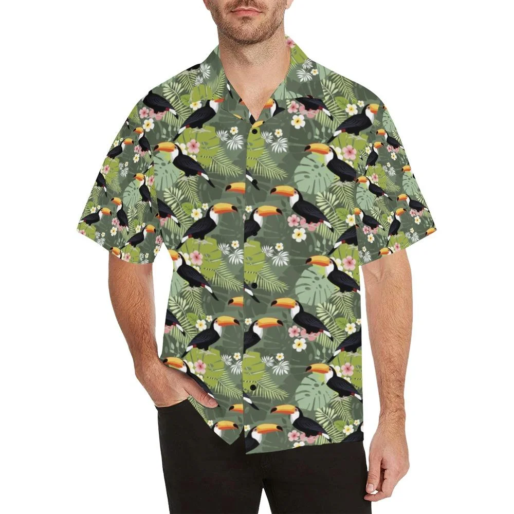 New Hawaiian Shirts Ramphastos Toco Drawing Printed Short Sleeve Top for Men Vintage 3D Plus Size Summer Button Up Top
New Hawaiian Shirts Ramphastos Toco Drawing Printed Short Sleeve Top for Men Vintage 3D Plus Size Summer Button Up Top