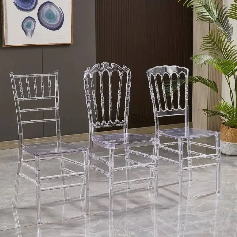 Commercial Nordic Chair Crystal Hotel Transparent Chair Hotel Furniture Outdoor Wedding Chair Banquet Lounge Chairs for Events
Commercial Nordic Chair Crystal Hotel Transparent Chair Hotel Furniture Outdoor Wedding Chair Banquet Lounge Chairs for Events