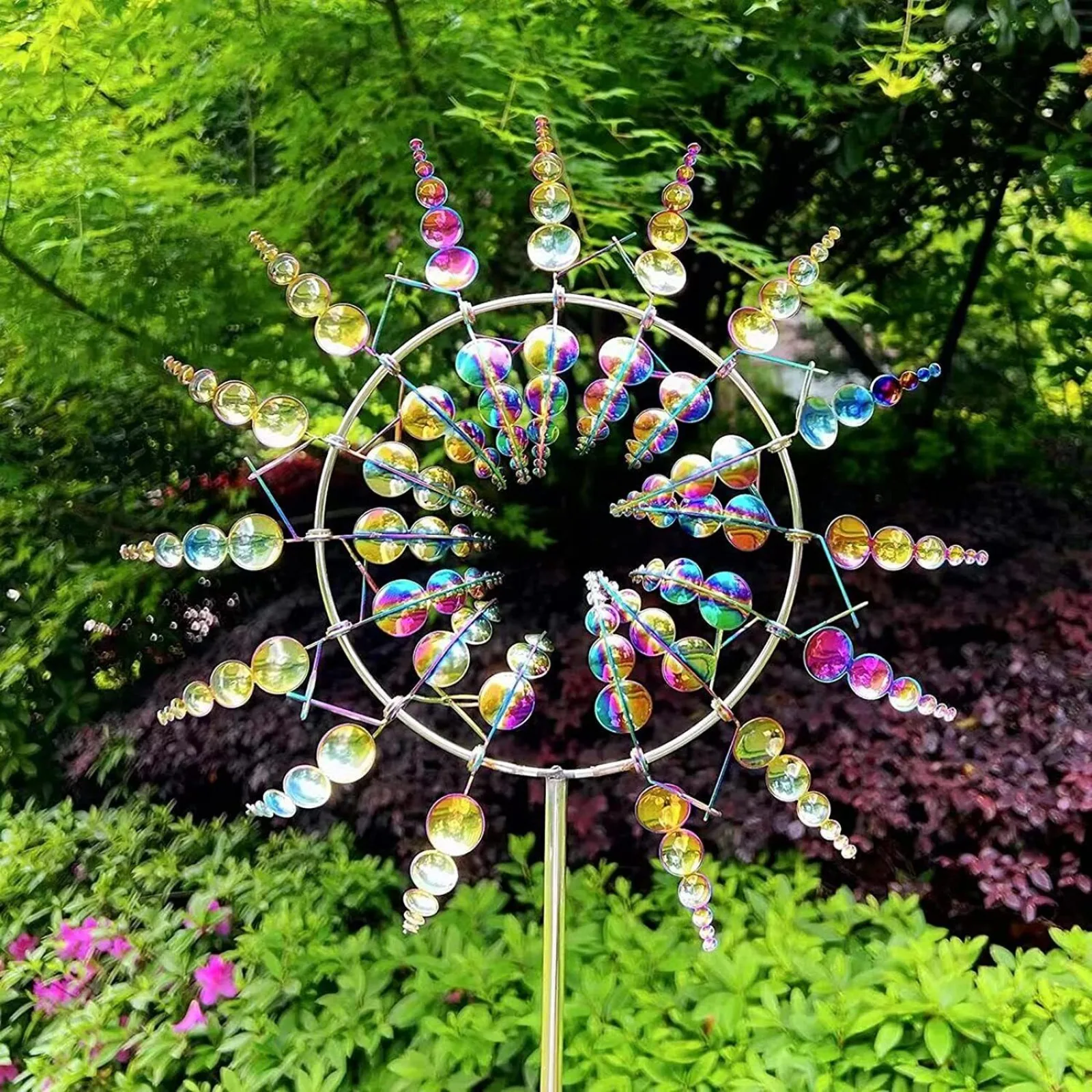 US 3D Windmill Kinetic Metal Sculpture Wind Spinner Yard Garden Outdoor Decoration
US 3D Windmill Kinetic Metal Sculpture Wind Spinner Yard Garden Outdoor Decoration