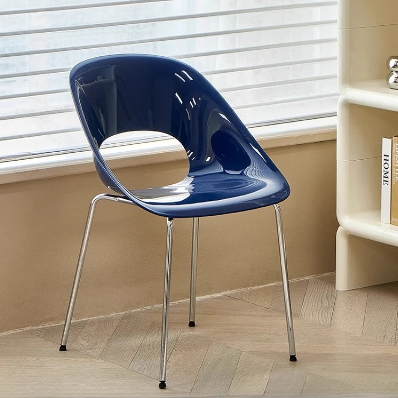 Creamy Dining Chair Thickened Back Stool Designer Simple Home Dining Table Chair Internet Celebrity Cafe Plastic Chair
Creamy Dining Chair Thickened Back Stool Designer Simple Home Dining Table Chair Internet Celebrity Cafe Plastic Chair