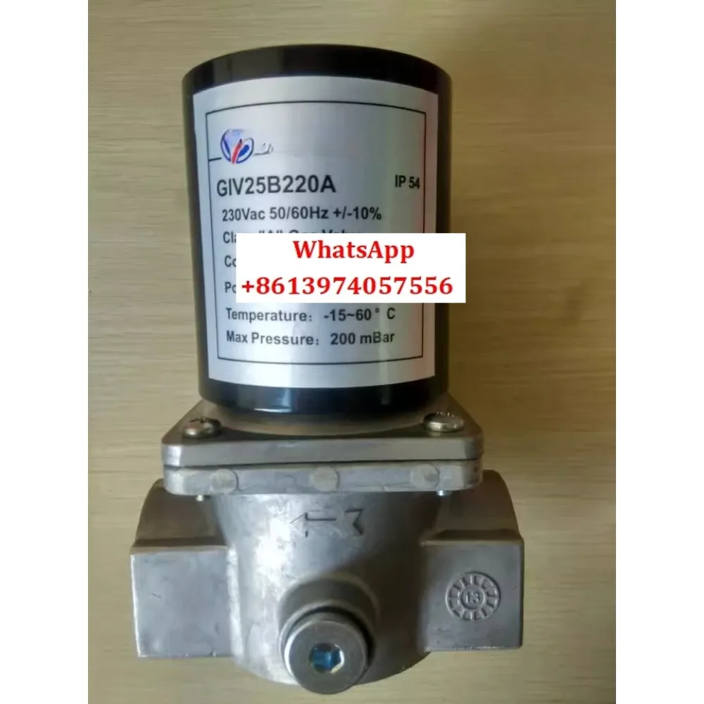 Газовый электромагнитный клапан Greenlsland GIV50B220A, GIV40B220A, 15, GIV25B220A
Газовый электромагнитный клапан Greenlsland GIV50B220A, GIV40B220A, 15, GIV25B220A