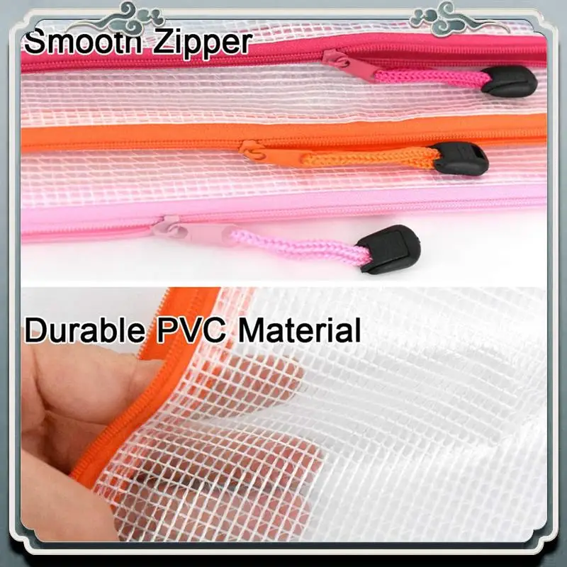 Premium 36 PCS Mesh Document Bag Multicolor PVC Waterproof Travel Storage Pouch For School Supplies,12 Colours
Premium 36 PCS Mesh Document Bag Multicolor PVC Waterproof Travel Storage Pouch For School Supplies,12 Colours