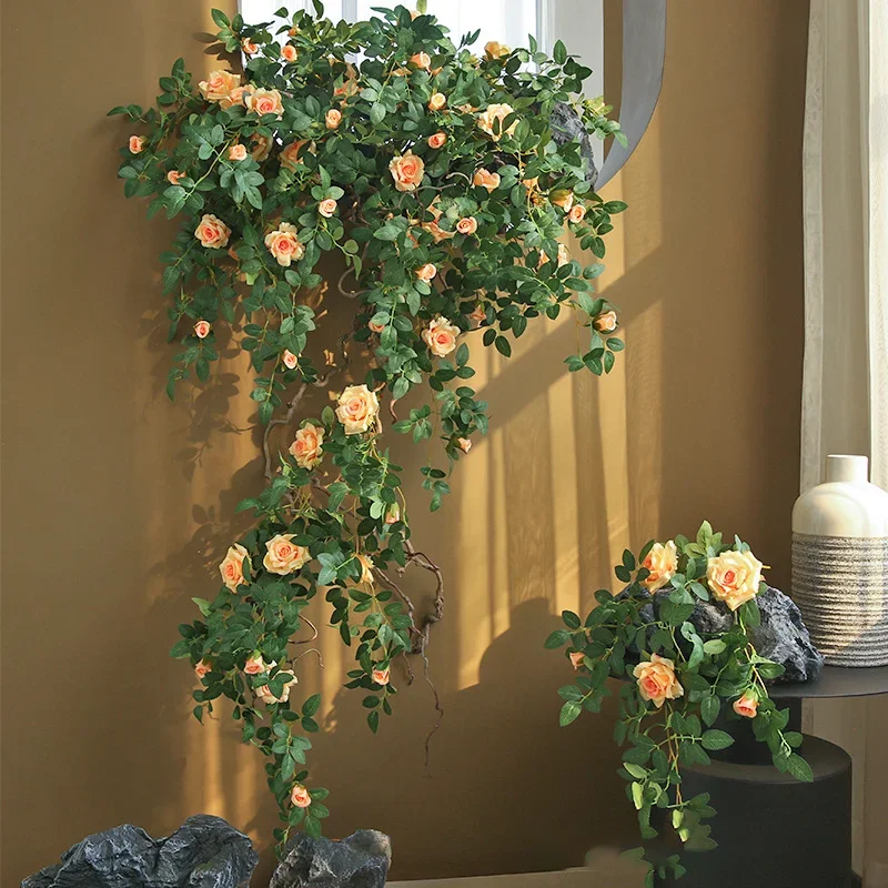 Rose series Wall hanging Flower Decor Floral Rattan diy Wedding living room Reception decoration Accessories Events Party Props
Rose series Wall hanging Flower Decor Floral Rattan diy Wedding living room Reception decoration Accessories Events Party Props