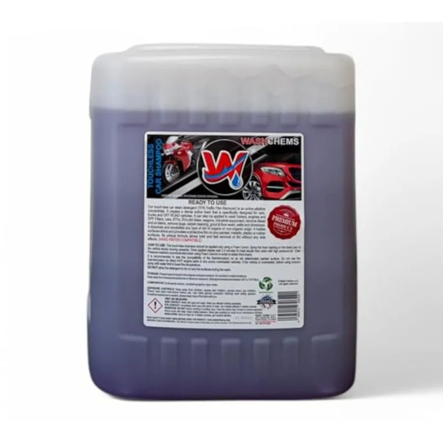 Foam Cannon Ready to Use Touchless Car Wash Shampoo 2.5 Gallon 320 oz No Mixing Ratio Required Commercial Grade Auto Cleaner fo
Foam Cannon Ready to Use Touchless Car Wash Shampoo 2.5 Gallon 320 oz No Mixing Ratio Required Commercial Grade Auto Cleaner fo