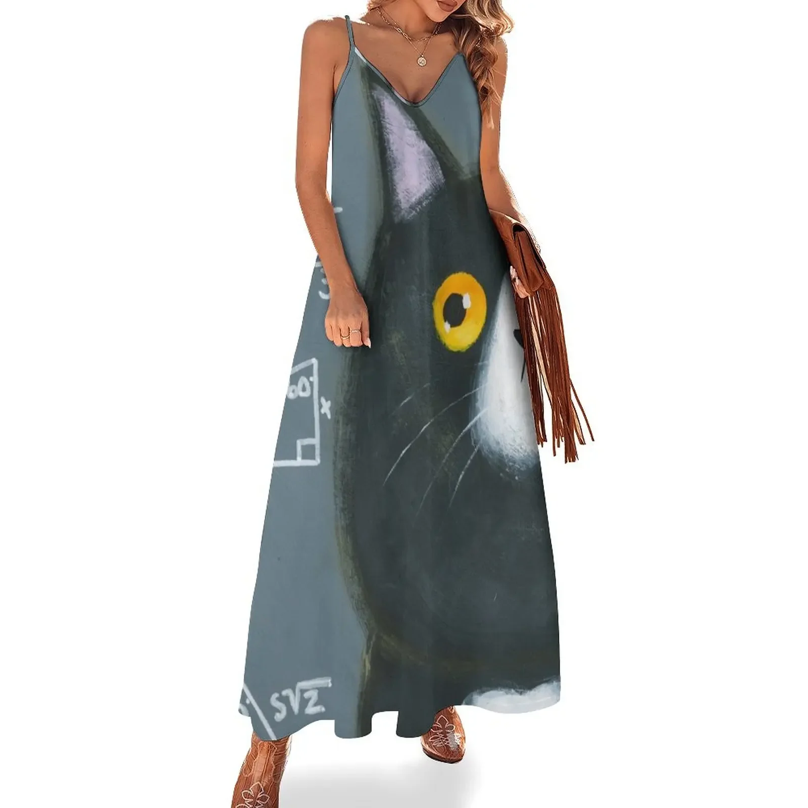 Maths Cat Sleeveless Dress dresses for woman prom dress 2025 elegant and pretty women's dresses luxury woman evening dress
Maths Cat Sleeveless Dress dresses for woman prom dress 2025 elegant and pretty women's dresses luxury woman evening dress