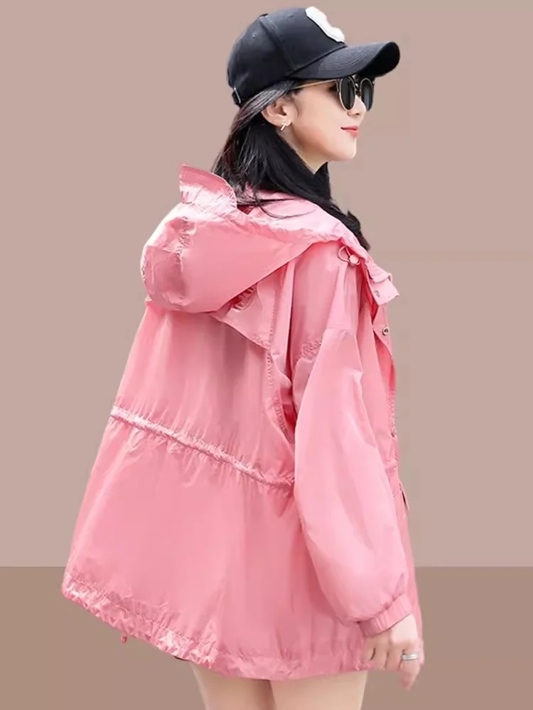 Женская дышащая одежда для активного отдыха с защитой от ультрафиолета, солнцезащитный кардиган, летняя новинка, большие размеры, легкая куртка с охлаждающим эффектом
Женская дышащая одежда для активного отдыха с защитой от ультрафиолета, солнцезащитный кардиган, летняя новинка, большие размеры, легкая куртка с охлаждающим эффектом