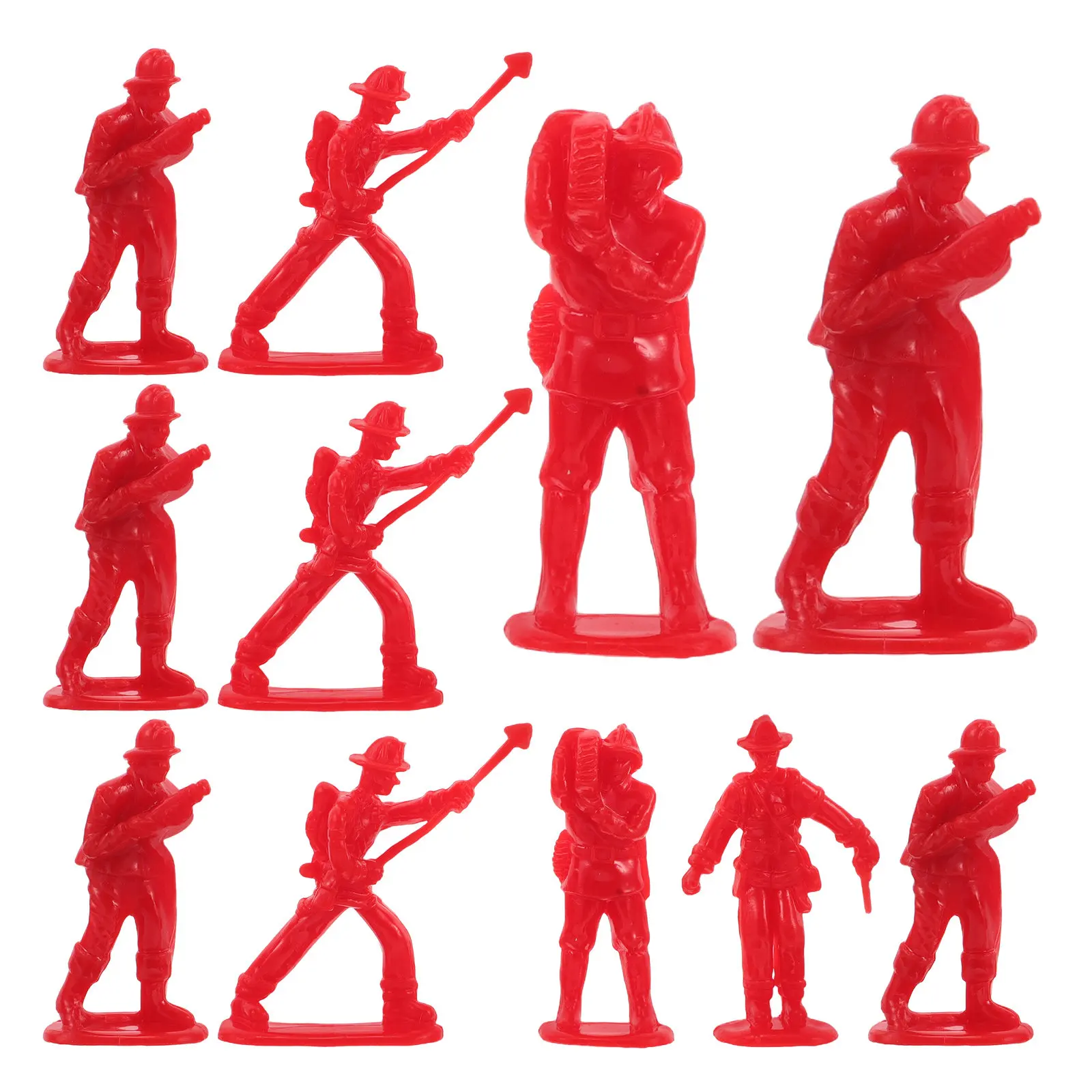 100Pcs Realistic Firefighter Miniature Figures for Dollhouse Scenes Educational Play Display Decoration Fireman Party Favors
100Pcs Realistic Firefighter Miniature Figures for Dollhouse Scenes Educational Play Display Decoration Fireman Party Favors