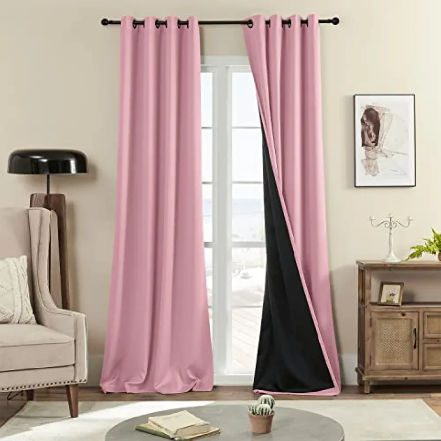 100% out Curtains, 96 Inch Long Full out Drapes for Bedroom/ Room, Thermal Insulated Living Room Window Treatment Drapes Set of
100% out Curtains, 96 Inch Long Full out Drapes for Bedroom/ Room, Thermal Insulated Living Room Window Treatment Drapes Set of