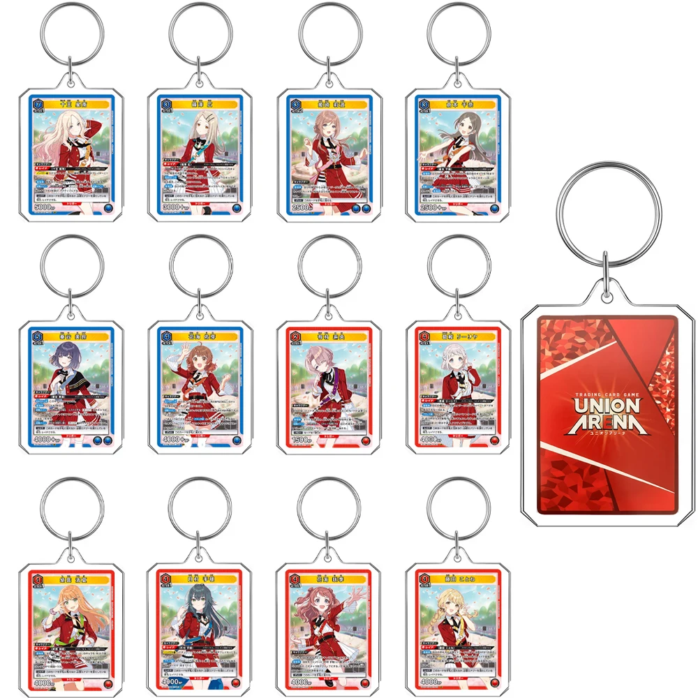 Union Arena Anime Acrylic Pendant Transparent Keychain Gakuen IDOLM@STER Himesaki Rinami Cartoon Child Accessories Gifts
Union Arena Anime Acrylic Pendant Transparent Keychain Gakuen IDOLM@STER Himesaki Rinami Cartoon Child Accessories Gifts