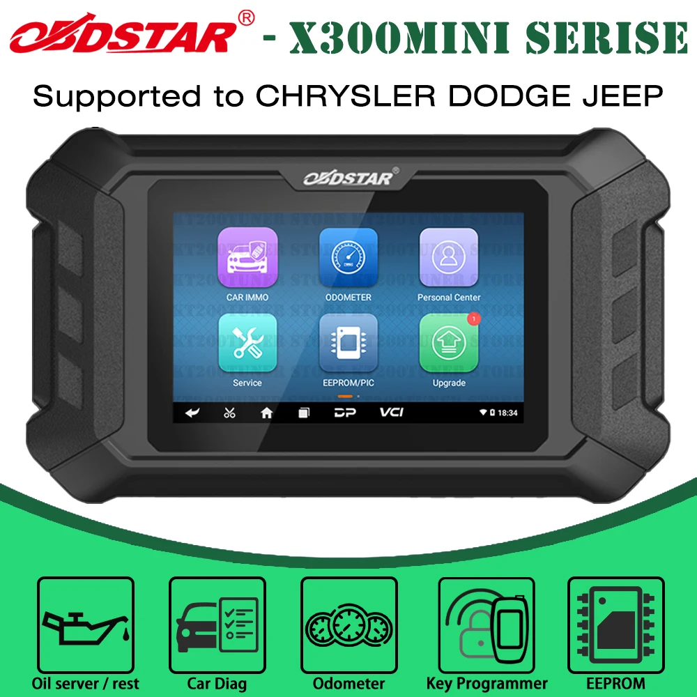 Программатор OBDSTAR X300 MINI для Chrysler/DODGE/JEEP, программатор для потери всех ключей/считывание контактного кода/кластер калибровка
Программатор OBDSTAR X300 MINI для Chrysler/DODGE/JEEP, программатор для потери всех ключей/считывание контактного кода/кластер калибровка