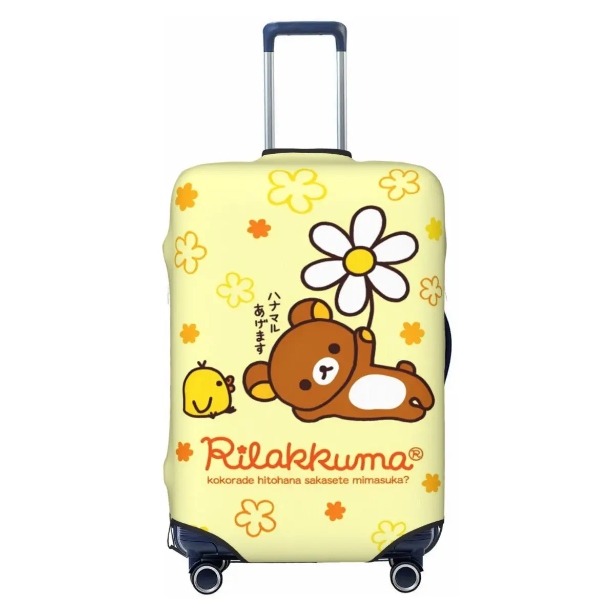 Kawaii Japanese Rilakkuma Suitcase Cover Vacation Bear Animal Practical Luggage Accesories Cruise Trip Protection
Kawaii Japanese Rilakkuma Suitcase Cover Vacation Bear Animal Practical Luggage Accesories Cruise Trip Protection