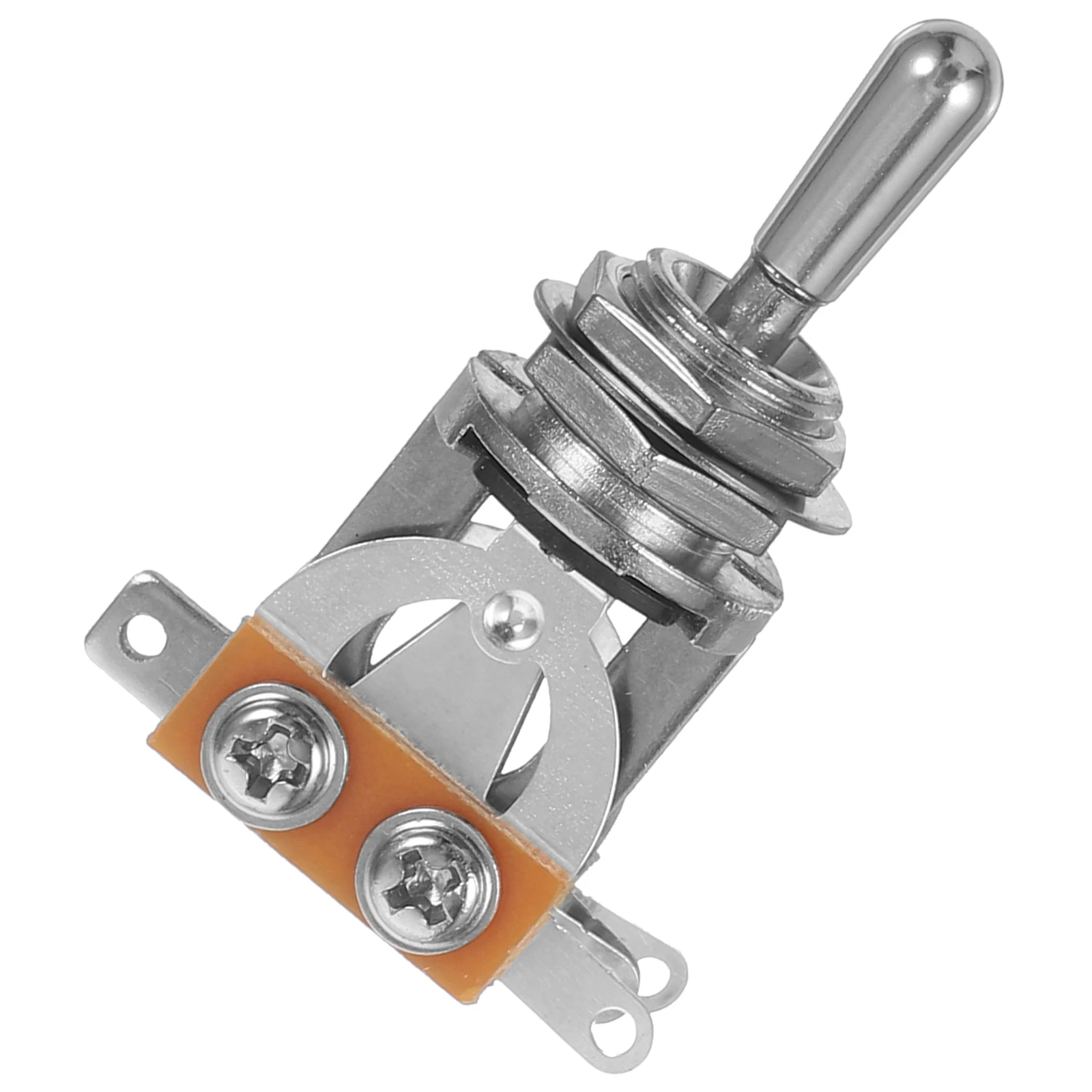 3 Way Toggle Switch for Electric Guitar Pickup Selector Knurled Mounting Nut Flat Washer Included Toggle
3 Way Toggle Switch for Electric Guitar Pickup Selector Knurled Mounting Nut Flat Washer Included Toggle