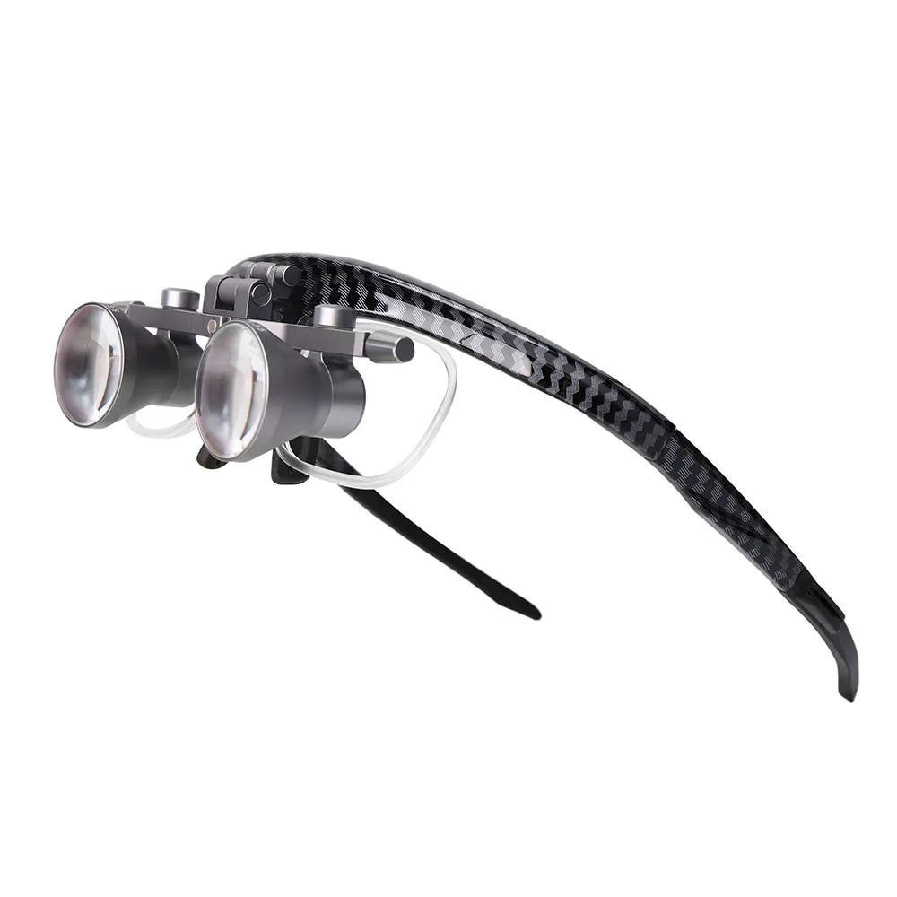 Carbon Fiber 2.5X 3.5X Magnification Dental Loupes Medical Binocular Magnifier Surgical Magnifying Glasses IPD Adjustable
Carbon Fiber 2.5X 3.5X Magnification Dental Loupes Medical Binocular Magnifier Surgical Magnifying Glasses IPD Adjustable
