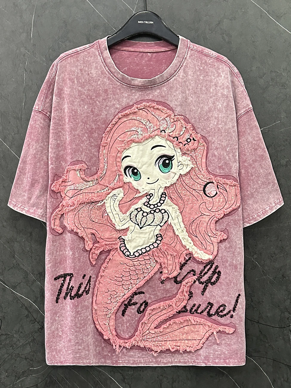2025 New Spring Summer Loose Short Sleeve Tees Embroidery Mermaid Mid-long Pullover Top Round Neck Casual Women Cotton T-shirt
2025 New Spring Summer Loose Short Sleeve Tees Embroidery Mermaid Mid-long Pullover Top Round Neck Casual Women Cotton T-shirt