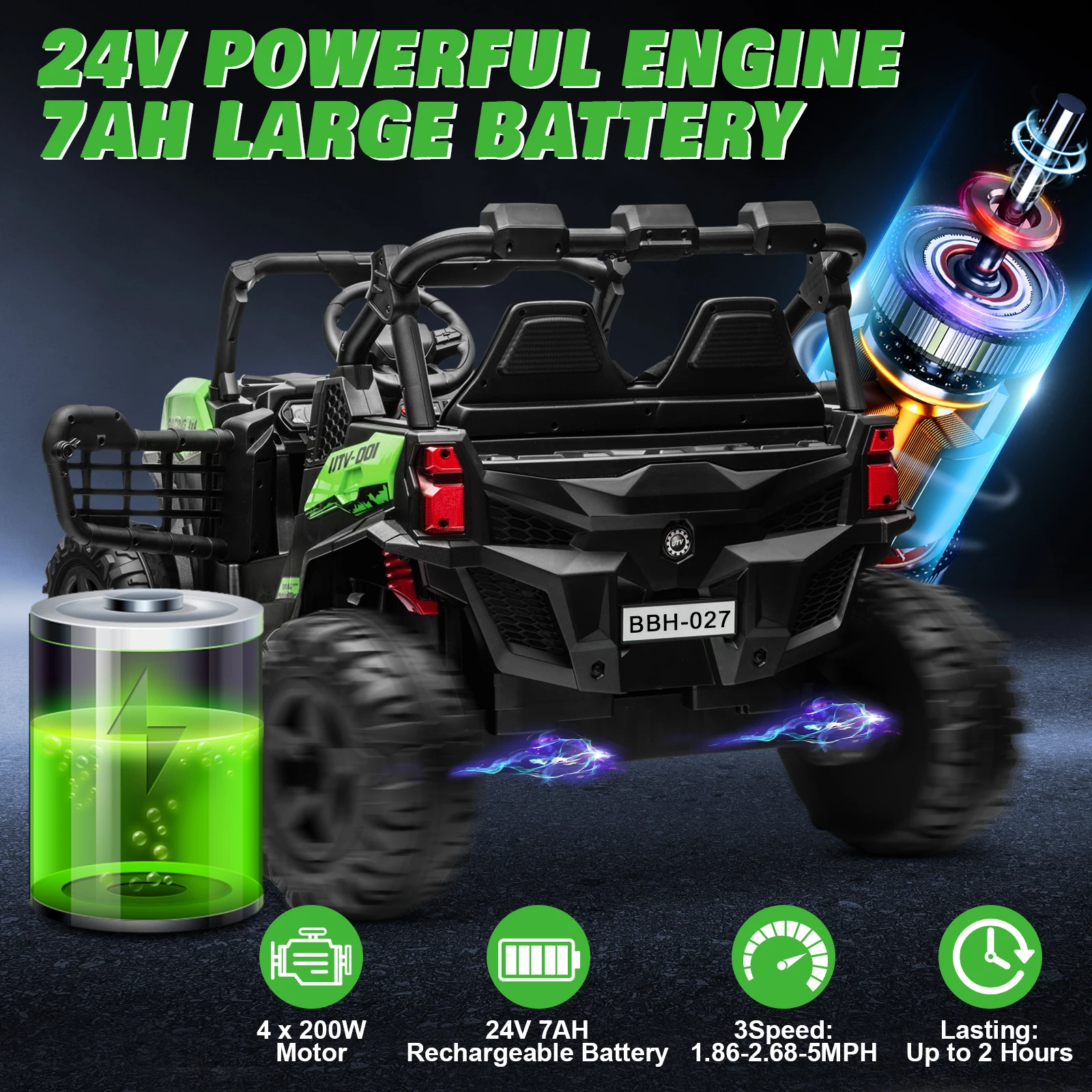 2-местный автомобиль 24 В для детей, игрушка JOYRACER 4x4 для бездорожья UTV с дистанционным управлением, мощные двигатели 800 Вт, большое сиденье 20 дюймов,
2-местный автомобиль 24 В для детей, игрушка JOYRACER 4x4 для бездорожья UTV с дистанционным управлением, мощные двигатели 800 Вт, большое сиденье 20 дюймов,