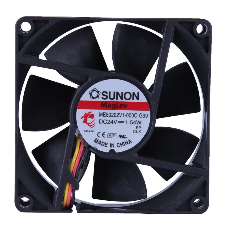 S+ SUNON ME80202V1-000C-G99 24V 1.54W 8cm Ultra Quiet Inverter Cooling Fan
S+ SUNON ME80202V1-000C-G99 24V 1.54W 8cm Ultra Quiet Inverter Cooling Fan