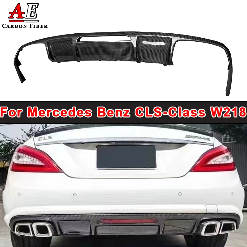 Car Rear Bumper Lip Diffuser For Mercedes Benz CLS-Class W218 2011-2014 Carbon Fiber Rear Lip Guard Plate Splitter Body Kit
Car Rear Bumper Lip Diffuser For Mercedes Benz CLS-Class W218 2011-2014 Carbon Fiber Rear Lip Guard Plate Splitter Body Kit