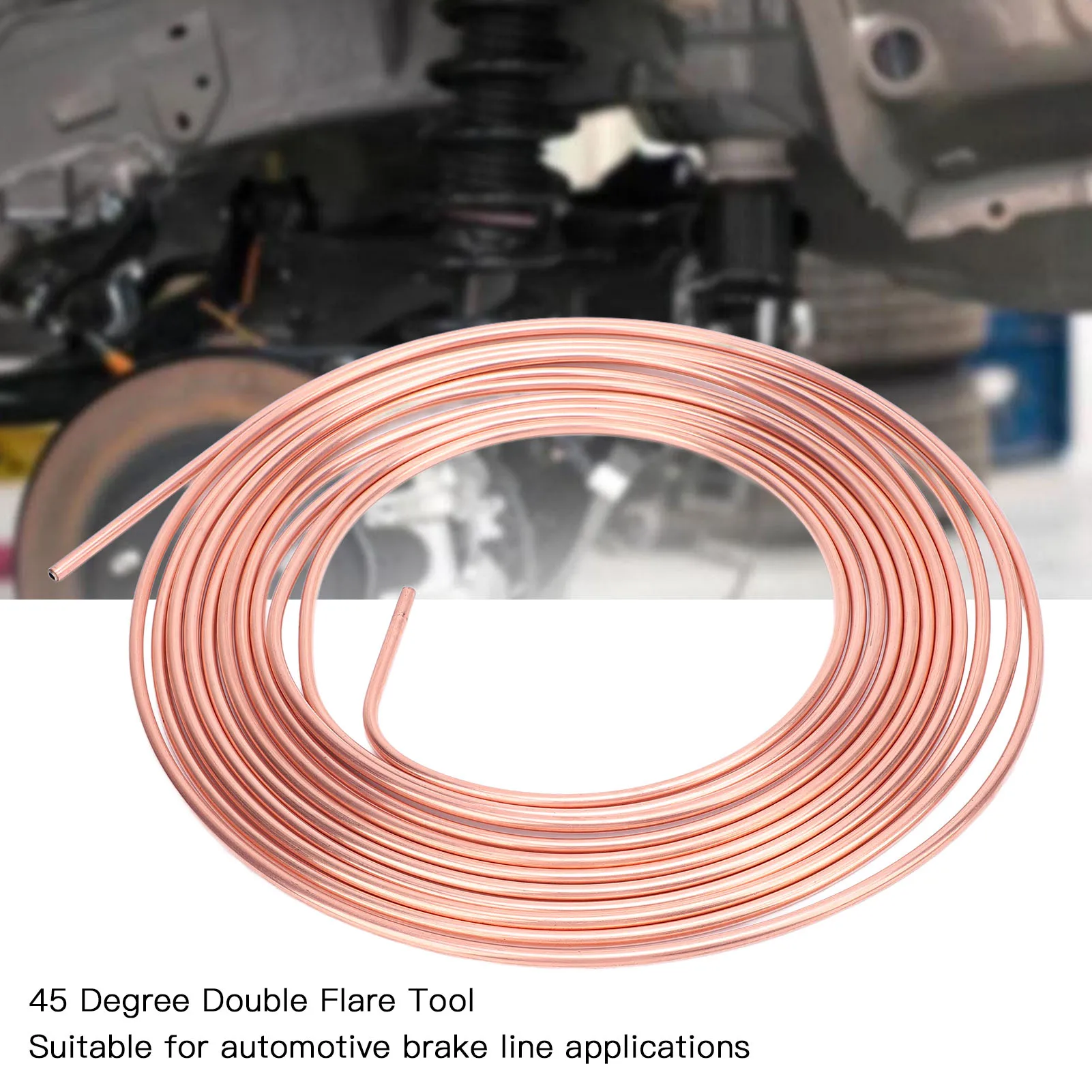 Комплект фитингов для тормозной магистрали, медный сплав, гибкий комплект тормозных трубок 3/16 дюйма X 25 футов, длительный срок службы для тормозной системы автомобиля
Комплект фитингов для тормозной магистрали, медный сплав, гибкий комплект тормозных трубок 3/16 дюйма X 25 футов, длительный срок службы для тормозной системы автомобиля