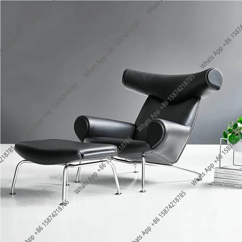 AHigh Quality Modern Leisure Chair Leather Accent Chair With Stool Luxury Chair Living Room Sofa
AHigh Quality Modern Leisure Chair Leather Accent Chair With Stool Luxury Chair Living Room Sofa