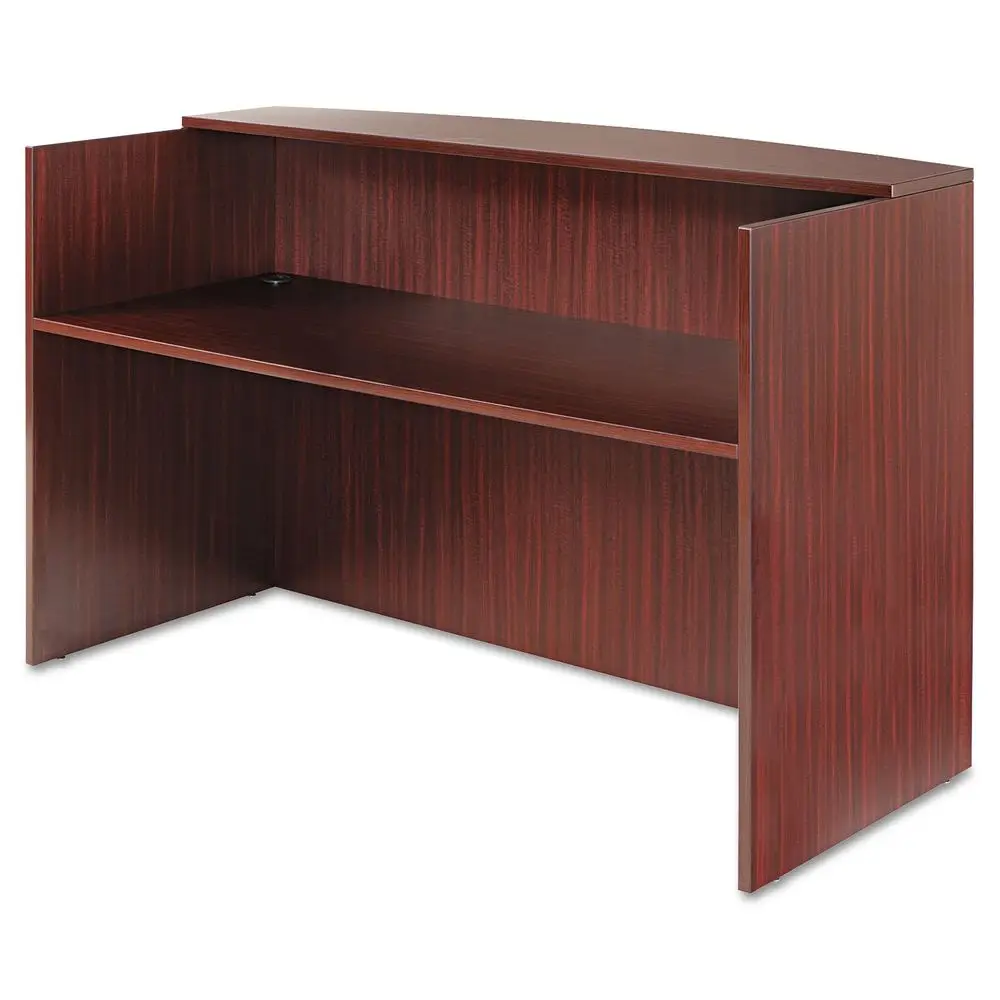ALE Valencia Series Reception Desk w Counter,71w x 35 1 2d x 42 1 2h, Mahogany
ALE Valencia Series Reception Desk w Counter,71w x 35 1 2d x 42 1 2h, Mahogany