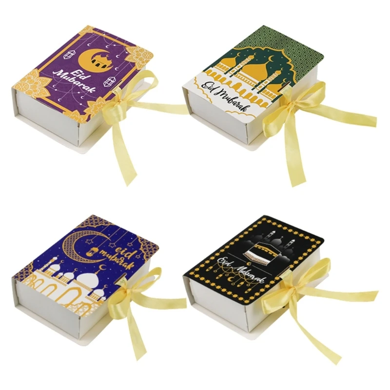50Pcs Book Shape Eid Festival Candy Boxes 5x3.5x1.5Inch Paper Party Treat Boxes Sweets Candy Boxes Candy Cookie Bags KXRE
50Pcs Book Shape Eid Festival Candy Boxes 5x3.5x1.5Inch Paper Party Treat Boxes Sweets Candy Boxes Candy Cookie Bags KXRE