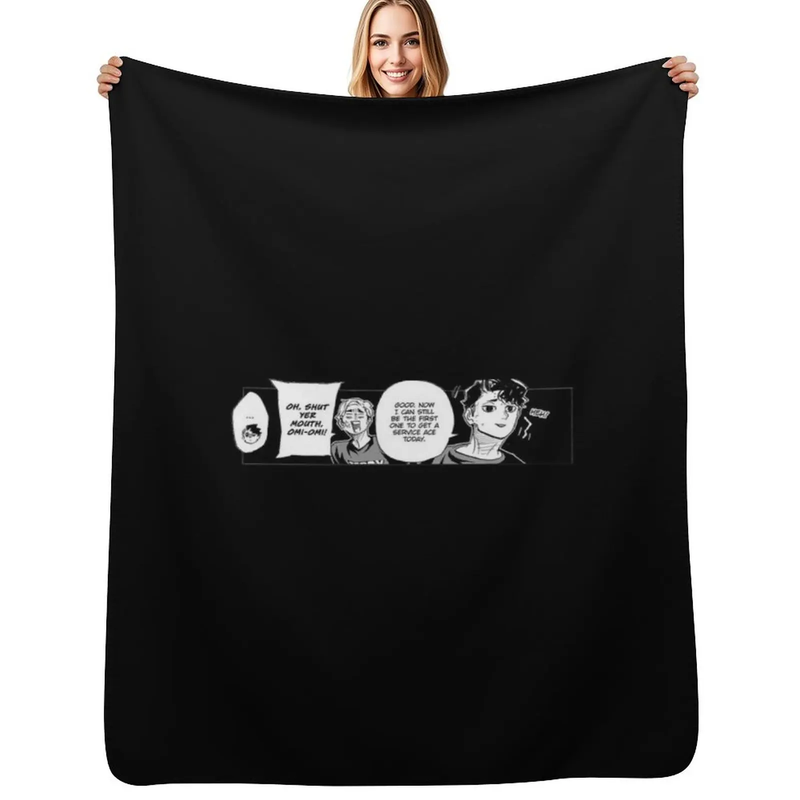 Sakuatsu Bickering Sticker Throw Blanket Wrinkle Resistant Lightweight Blanket
Sakuatsu Bickering Sticker Throw Blanket Wrinkle Resistant Lightweight Blanket