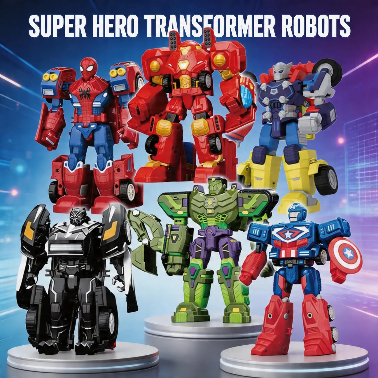 HIPLAY ZD Toys The Avengers Transformable Vehicle Car Model Action Figure
HIPLAY ZD Toys The Avengers Transformable Vehicle Car Model Action Figure