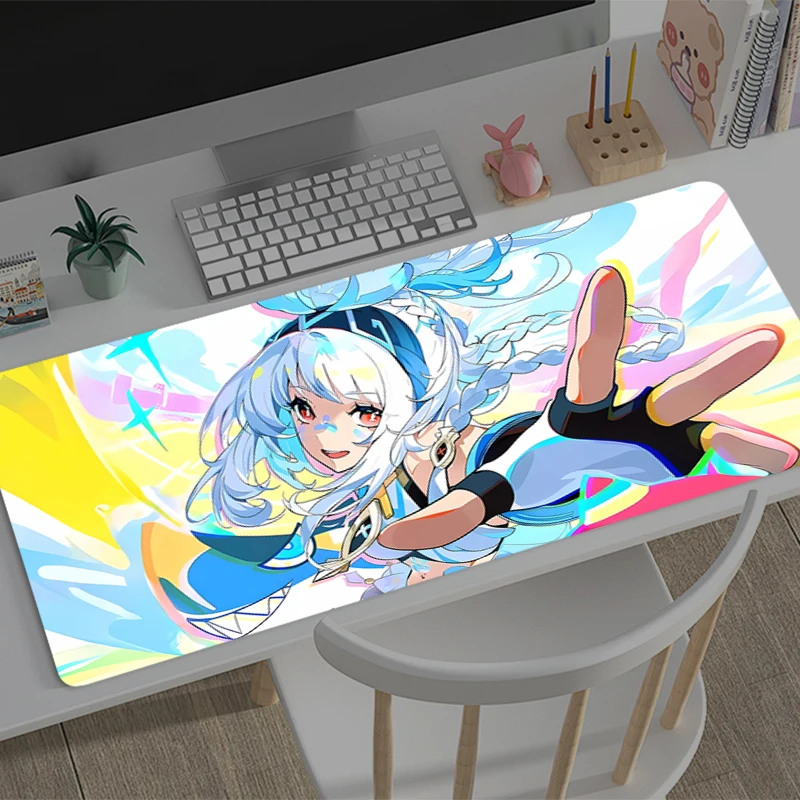 Mouse pad Large Genshin Impact Mualani rubber keyboard mouse carpet anti-slip gamer mouse pad laptop coaster PC carpet Mousepad
Mouse pad Large Genshin Impact Mualani rubber keyboard mouse carpet anti-slip gamer mouse pad laptop coaster PC carpet Mousepad