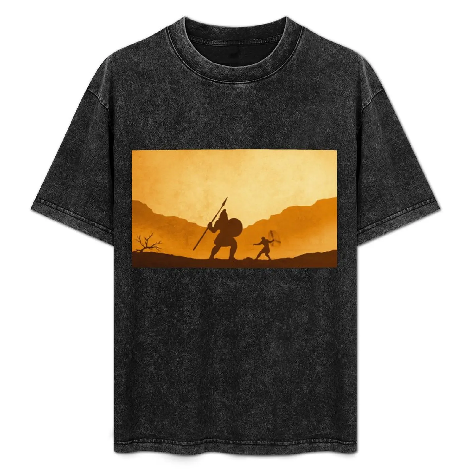 David and Goliath Bible T-Shirt Plus Size Loose Fit T-Shirt
David and Goliath Bible T-Shirt Plus Size Loose Fit T-Shirt