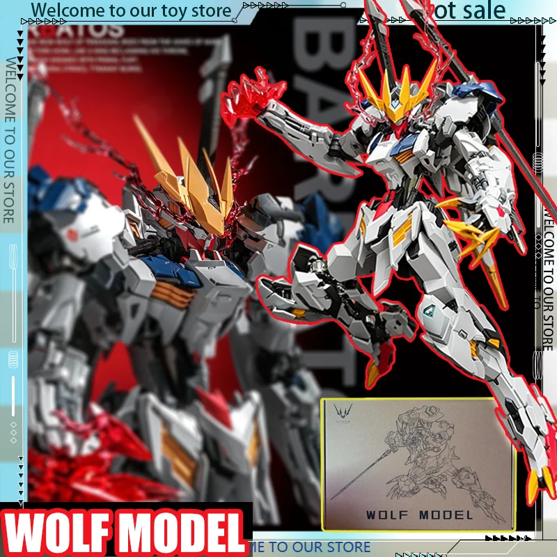 New Wolf Technology 1/100 Model Wolf King Barbatos Assembly Model Alloy Skeleton Mecha Stitch Model Kit Figure Man Toys Gifts
New Wolf Technology 1/100 Model Wolf King Barbatos Assembly Model Alloy Skeleton Mecha Stitch Model Kit Figure Man Toys Gifts