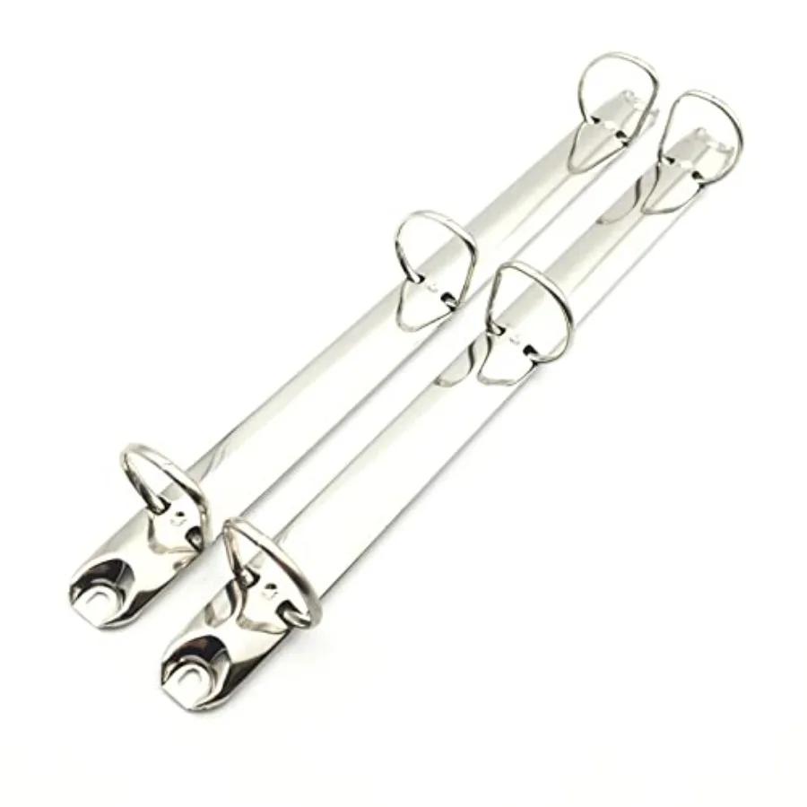 2Pcs Metal Standard Letter Size 3 Rg Bder Mechanism, 3 D-Rgs, Replacement Kit, Loose Leaf Binding Spines Combs for Organizers P
2Pcs Metal Standard Letter Size 3 Rg Bder Mechanism, 3 D-Rgs, Replacement Kit, Loose Leaf Binding Spines Combs for Organizers P