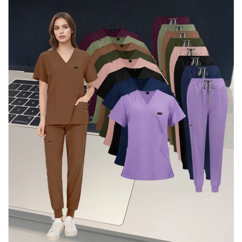 Becoming the Best Health Check Nurse Uniform Women's Solid Color Set - Ideal Choice for Pet Hospital Staff Skin Management
Becoming the Best Health Check Nurse Uniform Women's Solid Color Set - Ideal Choice for Pet Hospital Staff Skin Management