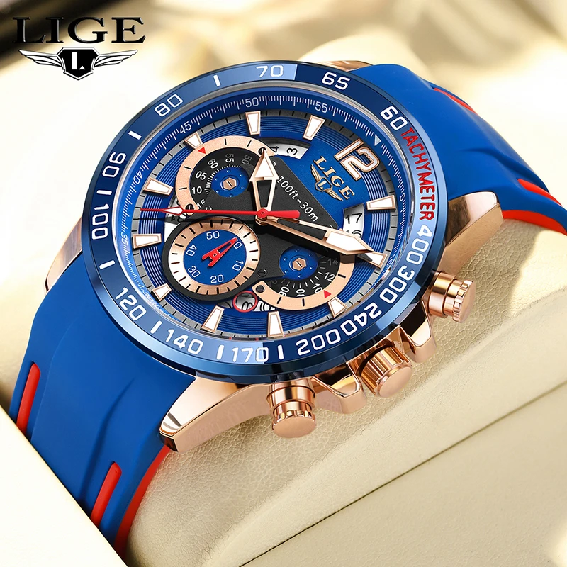 LIGE лучший бренд класса люкс мужские часы с календарем водостойкие силиконовые модные часы кварцевые мужские наручные часы светящиеся relogios masculino
LIGE лучший бренд класса люкс мужские часы с календарем водостойкие силиконовые модные часы кварцевые мужские наручные часы светящиеся relogios masculino