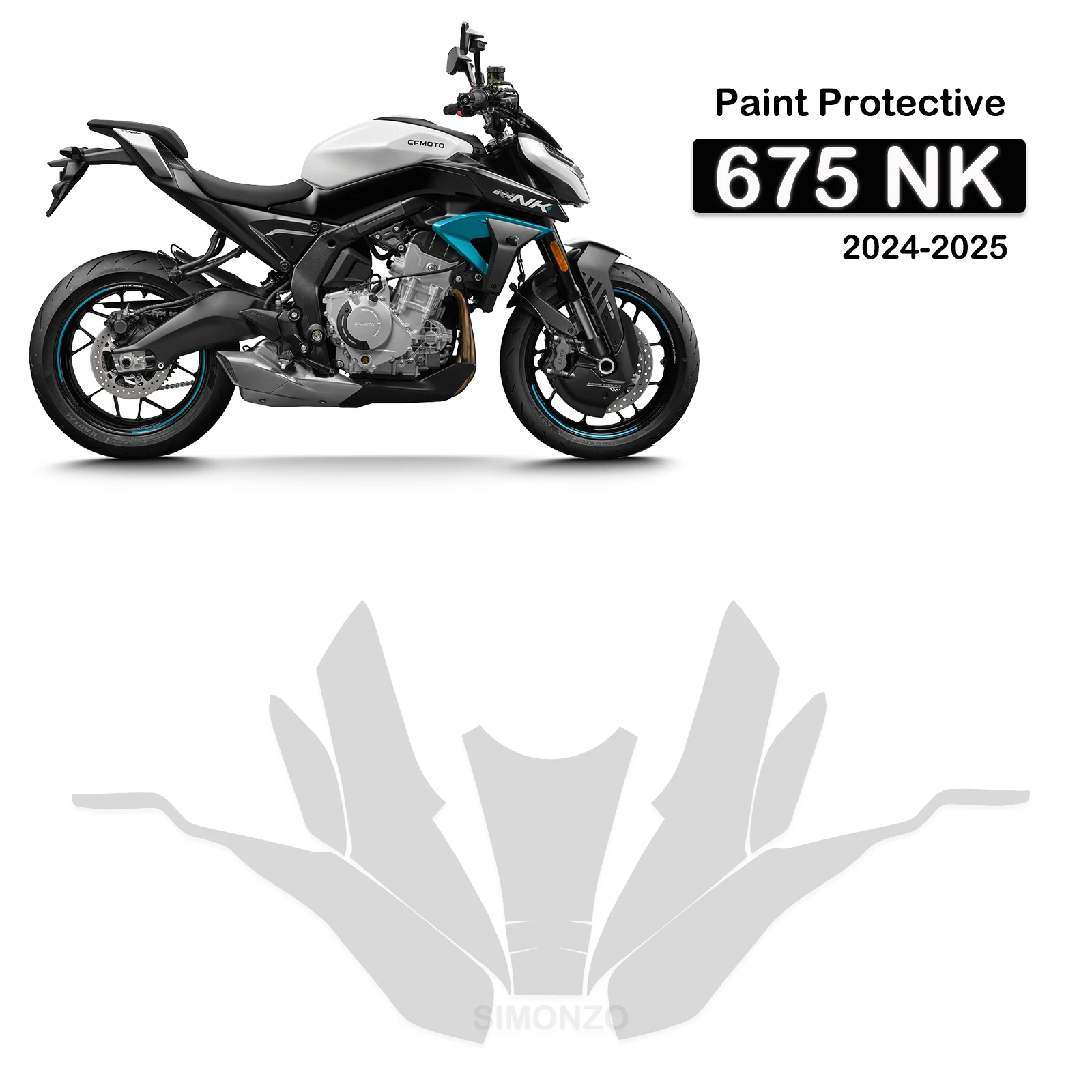2025 675NK Invisible Protective Film For CFMOTO 675NK PPF Motorcycle TPU Paint Protection Film Anti-Scratch UV Resistant Kit
2025 675NK Invisible Protective Film For CFMOTO 675NK PPF Motorcycle TPU Paint Protection Film Anti-Scratch UV Resistant Kit