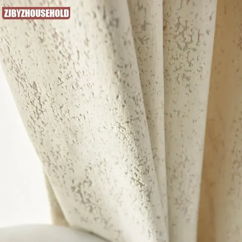 Nordic Luxury Jacquard Chenille Curtains for Living Room Bedroom Modern Simple Warm Beige Thick High Shading Window Custom
Nordic Luxury Jacquard Chenille Curtains for Living Room Bedroom Modern Simple Warm Beige Thick High Shading Window Custom
