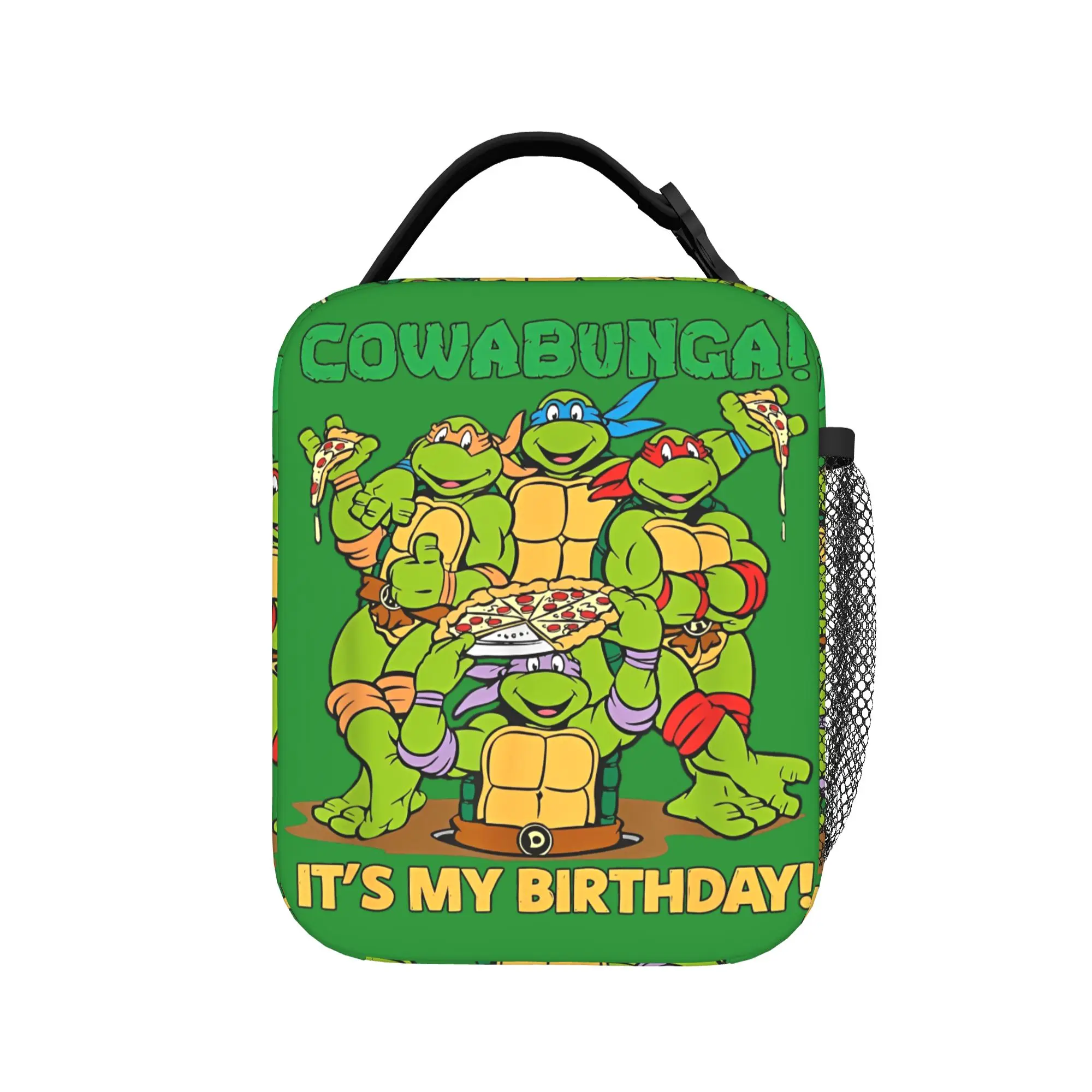 Cowabunga! It's My Birthday! TMNT Anime Insulated Lunch Bag Thermal Bag Reusable,Lunch Container Ninja Turtles Tote Lunch Box
Cowabunga! It's My Birthday! TMNT Anime Insulated Lunch Bag Thermal Bag Reusable,Lunch Container Ninja Turtles Tote Lunch Box