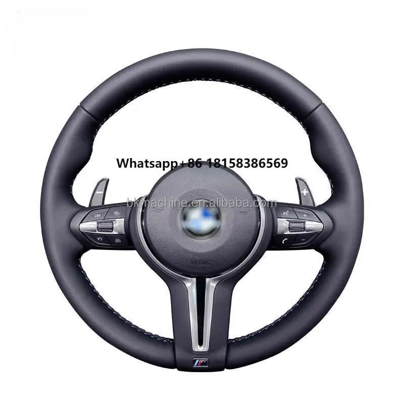 Black Leather M Sporty Steering Wheel for BMWs F01 F30 F10 F11 F20 F21 F25 F31 F34 F32 F33 F36 F22 F23 F46 F35 F80 F36 M3 M5 M6
Black Leather M Sporty Steering Wheel for BMWs F01 F30 F10 F11 F20 F21 F25 F31 F34 F32 F33 F36 F22 F23 F46 F35 F80 F36 M3 M5 M6