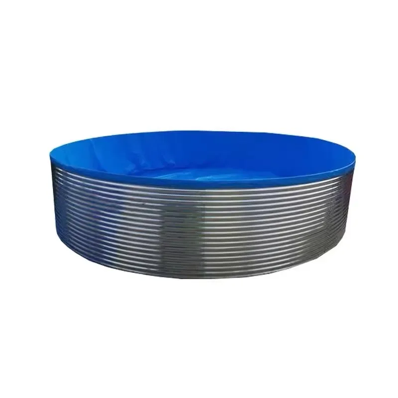 Customized Greenhouse Fish Farming Tank Galvanized Steel Sheet PVC Tarpaulin Liner Indoor/Outdoor Aquaculture Equipment
Customized Greenhouse Fish Farming Tank Galvanized Steel Sheet PVC Tarpaulin Liner Indoor/Outdoor Aquaculture Equipment