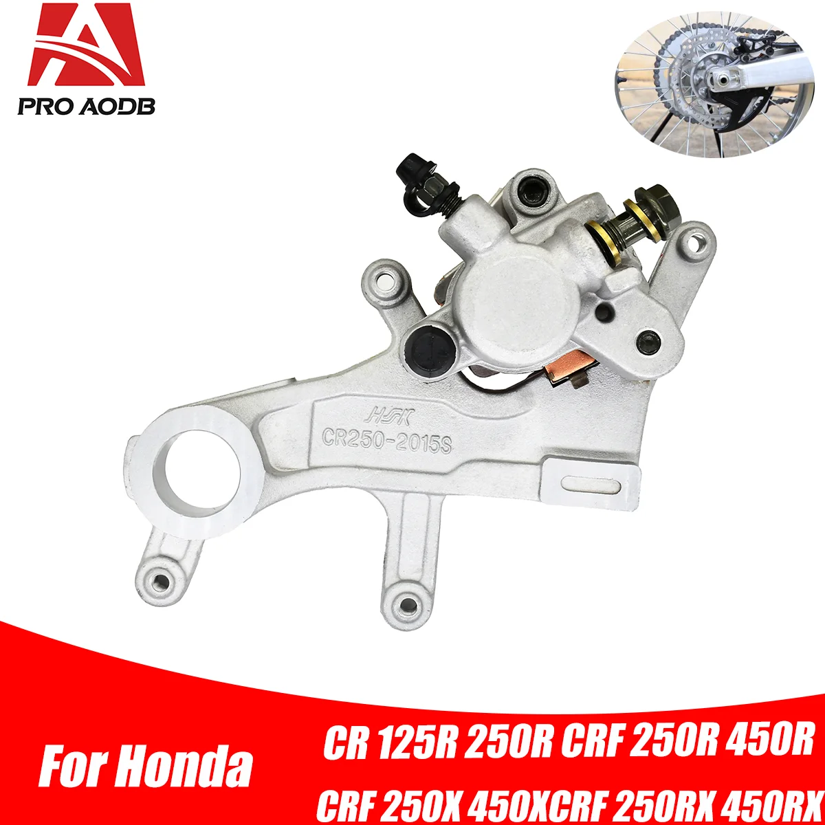 Motorcycle Rear Brake Caliper For Honda CRF250R CRF450R CR125R CR250R CRF250X CRF450X CRF250RX CRF450RX CR CRF 250 450 R X RX
Motorcycle Rear Brake Caliper For Honda CRF250R CRF450R CR125R CR250R CRF250X CRF450X CRF250RX CRF450RX CR CRF 250 450 R X RX