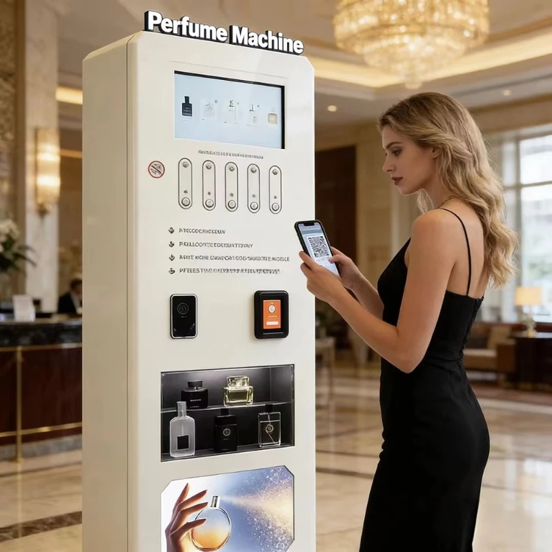 Customized Modern Style Perfume Vending Machine Automatic Intelligent Dispenser Simple Interface Easy Operation for Everyone
Customized Modern Style Perfume Vending Machine Automatic Intelligent Dispenser Simple Interface Easy Operation for Everyone