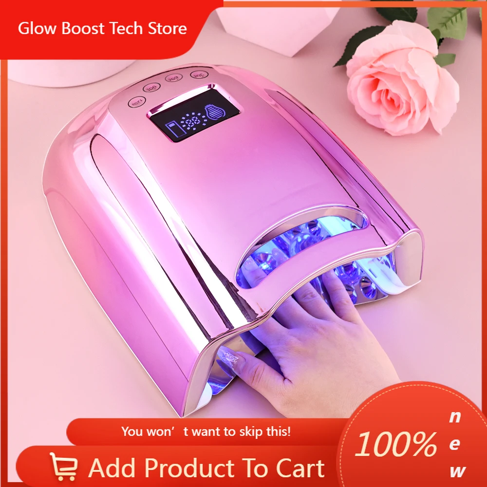 Беспроводная перезаряжаемая портативная LED/UV лампа для сушки гель-лака NYCordless Pro Cure, 128 Вт, высокая мощность
Беспроводная перезаряжаемая портативная LED/UV лампа для сушки гель-лака NYCordless Pro Cure, 128 Вт, высокая мощность
