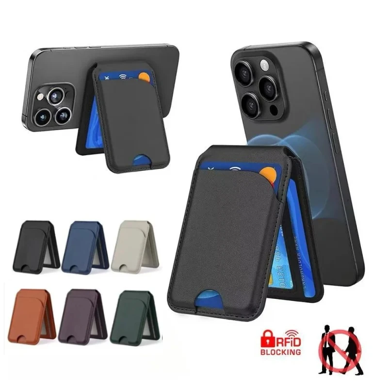 Высококачественный RFID-держатель для карт с защитой от кражи и магнитным креплением для Magsafe iPhone 17 и Samsung S26, многофункциональная подставка-держатель для телефона
Высококачественный RFID-держатель для карт с защитой от кражи и магнитным креплением для Magsafe iPhone 17 и Samsung S26, многофункциональная подставка-держатель для телефона