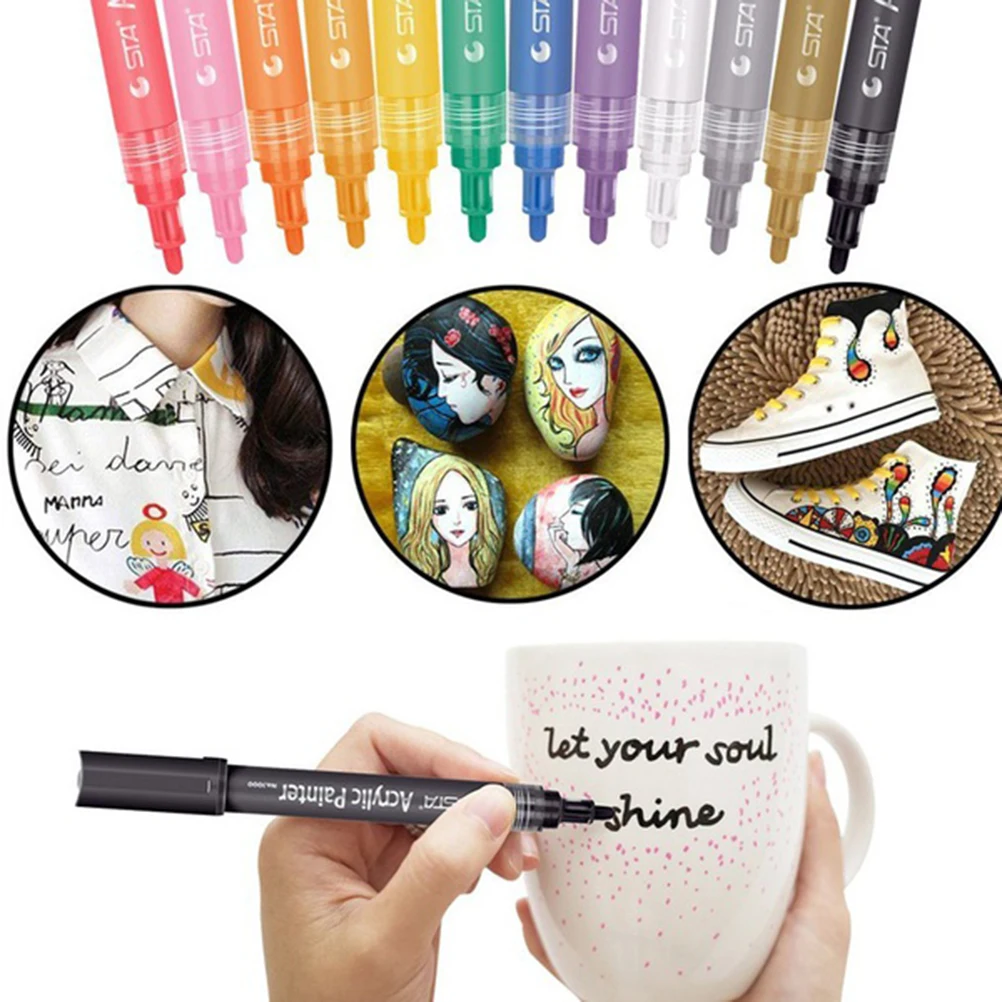 Paint Pens for Rock Painting Ceramic Water Based Markers Fine Tip Ornaments Adults
Paint Pens for Rock Painting Ceramic Water Based Markers Fine Tip Ornaments Adults