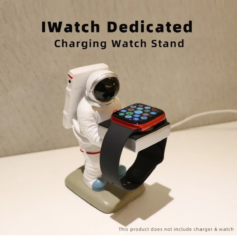 Creative Astronaut Desktop Wireless Watch Charging Stand for Apple Watch 1 2 3 4 5 6 7 Watch Charging Base Storage Rack Support
Creative Astronaut Desktop Wireless Watch Charging Stand for Apple Watch 1 2 3 4 5 6 7 Watch Charging Base Storage Rack Support